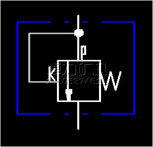 安全阀机能符号