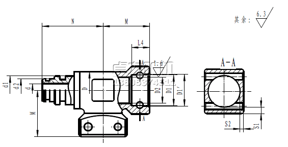 F型三通的主要技术参数